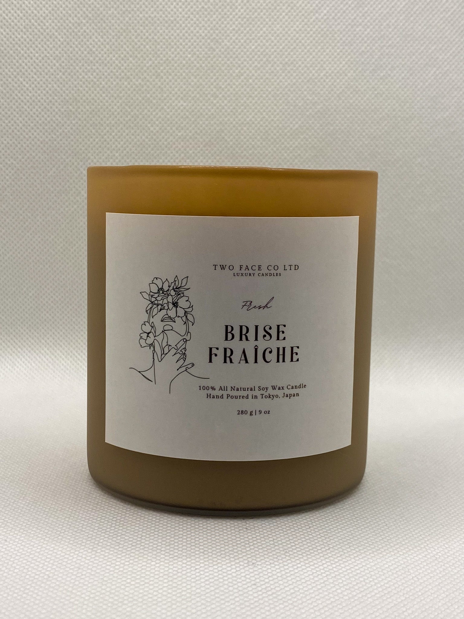 Fresh breeze candle, hand made candle, cafe, front